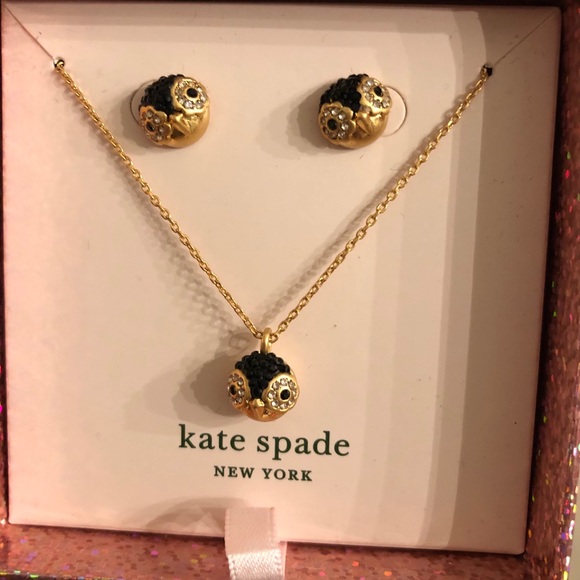 kate spade Jewelry - Kate spade penguin earring necklace SET